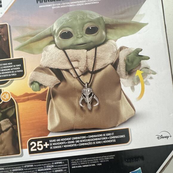 NIB Star Wars Grogu Baby Yoda Mandalorian the Child Limited Edition Animatronic - Picture 4 of 9